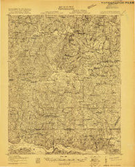 White Plains Virginia Historical topographic map, 1:48000 scale, 15 X 15 Minute, Year 1919