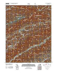 White Gate Virginia Historical topographic map, 1:24000 scale, 7.5 X 7.5 Minute, Year 2011