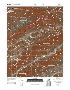 White Gate Virginia Historical topographic map, 1:24000 scale, 7.5 X 7.5 Minute, Year 2011
