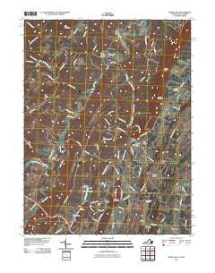White Hall Virginia Historical topographic map, 1:24000 scale, 7.5 X 7.5 Minute, Year 2011