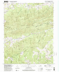 Whitetop Mountain Virginia Historical topographic map, 1:24000 scale, 7.5 X 7.5 Minute, Year 2000