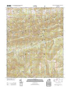 Whitetop Mountain Virginia Historical topographic map, 1:24000 scale, 7.5 X 7.5 Minute, Year 2013