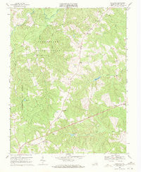 Whiteville Virginia Historical topographic map, 1:24000 scale, 7.5 X 7.5 Minute, Year 1969
