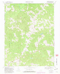 Whiteville Virginia Historical topographic map, 1:24000 scale, 7.5 X 7.5 Minute, Year 1969