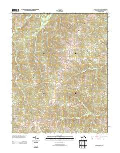 Whiteville Virginia Historical topographic map, 1:24000 scale, 7.5 X 7.5 Minute, Year 2013