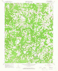 Whitmell Virginia Historical topographic map, 1:24000 scale, 7.5 X 7.5 Minute, Year 1965
