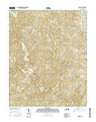Whitmell Virginia Current topographic map, 1:24000 scale, 7.5 X 7.5 Minute, Year 2016