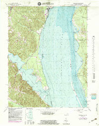 Widewater Virginia Historical topographic map, 1:24000 scale, 7.5 X 7.5 Minute, Year 1966