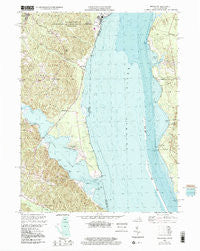 Widewater Virginia Historical topographic map, 1:24000 scale, 7.5 X 7.5 Minute, Year 1998