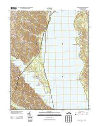 Widewater Virginia Historical topographic map, 1:24000 scale, 7.5 X 7.5 Minute, Year 2013