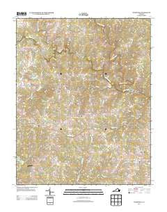 Wightman Virginia Historical topographic map, 1:24000 scale, 7.5 X 7.5 Minute, Year 2013
