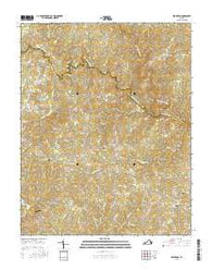 Wightman Virginia Current topographic map, 1:24000 scale, 7.5 X 7.5 Minute, Year 2016