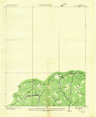 Wilder Virginia Historical topographic map, 1:24000 scale, 7.5 X 7.5 Minute, Year 1935