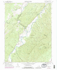 Williamsville Virginia Historical topographic map, 1:24000 scale, 7.5 X 7.5 Minute, Year 1969