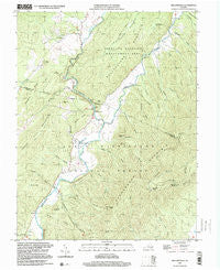 Williamsville Virginia Historical topographic map, 1:24000 scale, 7.5 X 7.5 Minute, Year 1999