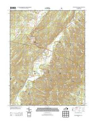 Williamsville Virginia Historical topographic map, 1:24000 scale, 7.5 X 7.5 Minute, Year 2013