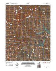 Willis Mountain Virginia Historical topographic map, 1:24000 scale, 7.5 X 7.5 Minute, Year 2010