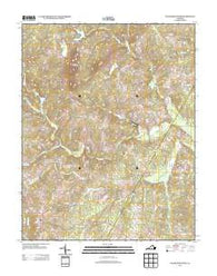 Willis Mountain Virginia Historical topographic map, 1:24000 scale, 7.5 X 7.5 Minute, Year 2013