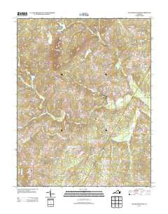 Willis Mountain Virginia Historical topographic map, 1:24000 scale, 7.5 X 7.5 Minute, Year 2013