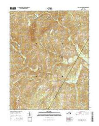 Willis Mountain Virginia Current topographic map, 1:24000 scale, 7.5 X 7.5 Minute, Year 2016