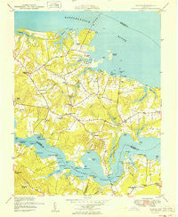 Wilton Virginia Historical topographic map, 1:24000 scale, 7.5 X 7.5 Minute, Year 1949