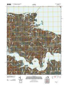 Wilton Virginia Historical topographic map, 1:24000 scale, 7.5 X 7.5 Minute, Year 2010