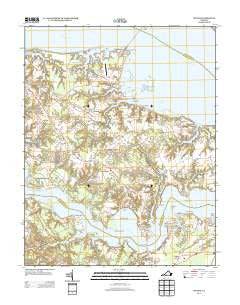 Wilton Virginia Historical topographic map, 1:24000 scale, 7.5 X 7.5 Minute, Year 2013