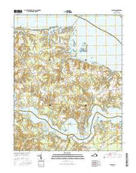 Wilton Virginia Current topographic map, 1:24000 scale, 7.5 X 7.5 Minute, Year 2016