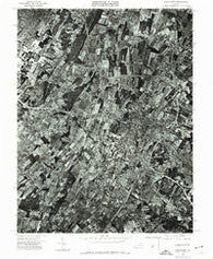 Winchester Virginia Historical topographic map, 1:24000 scale, 7.5 X 7.5 Minute, Year 1972
