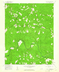 Winterpock Virginia Historical topographic map, 1:24000 scale, 7.5 X 7.5 Minute, Year 1943