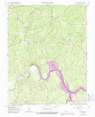 Winterpock Virginia Historical topographic map, 1:24000 scale, 7.5 X 7.5 Minute, Year 1963