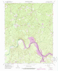 Winterpock Virginia Historical topographic map, 1:24000 scale, 7.5 X 7.5 Minute, Year 1963