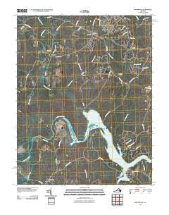 Winterpock Virginia Historical topographic map, 1:24000 scale, 7.5 X 7.5 Minute, Year 2010