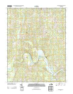 Winterpock Virginia Historical topographic map, 1:24000 scale, 7.5 X 7.5 Minute, Year 2013