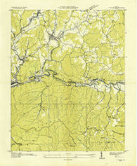 Wise Virginia Historical topographic map, 1:24000 scale, 7.5 X 7.5 Minute, Year 1935