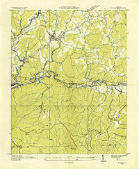 Wise Virginia Historical topographic map, 1:24000 scale, 7.5 X 7.5 Minute, Year 1935