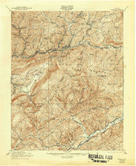 Wise Virginia Historical topographic map, 1:62500 scale, 15 X 15 Minute, Year 1921