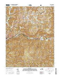 Wise Virginia Current topographic map, 1:24000 scale, 7.5 X 7.5 Minute, Year 2016