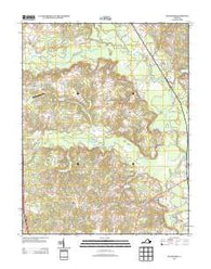Woodford Virginia Historical topographic map, 1:24000 scale, 7.5 X 7.5 Minute, Year 2013