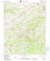 Woodlawn Virginia Historical topographic map, 1:24000 scale, 7.5 X 7.5 Minute, Year 1965