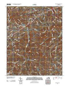 Woodlawn Virginia Historical topographic map, 1:24000 scale, 7.5 X 7.5 Minute, Year 2010