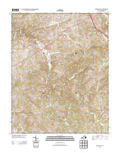 Woodlawn Virginia Historical topographic map, 1:24000 scale, 7.5 X 7.5 Minute, Year 2013