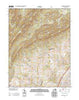 Woodstock Virginia Historical topographic map, 1:24000 scale, 7.5 X 7.5 Minute, Year 2013