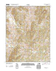Woodville Virginia Historical topographic map, 1:24000 scale, 7.5 X 7.5 Minute, Year 2013