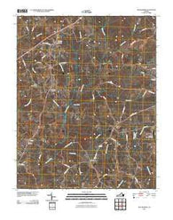 Wylliesburg Virginia Historical topographic map, 1:24000 scale, 7.5 X 7.5 Minute, Year 2010