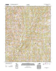 Wylliesburg Virginia Historical topographic map, 1:24000 scale, 7.5 X 7.5 Minute, Year 2013