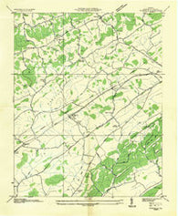 Wyndale Virginia Historical topographic map, 1:24000 scale, 7.5 X 7.5 Minute, Year 1934