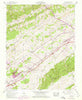 Wyndale Virginia Historical topographic map, 1:24000 scale, 7.5 X 7.5 Minute, Year 1960