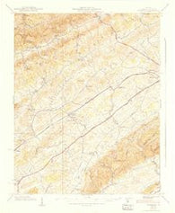 Wyndale Virginia Historical topographic map, 1:24000 scale, 7.5 X 7.5 Minute, Year 1938
