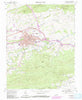 Wytheville Virginia Historical topographic map, 1:24000 scale, 7.5 X 7.5 Minute, Year 1968